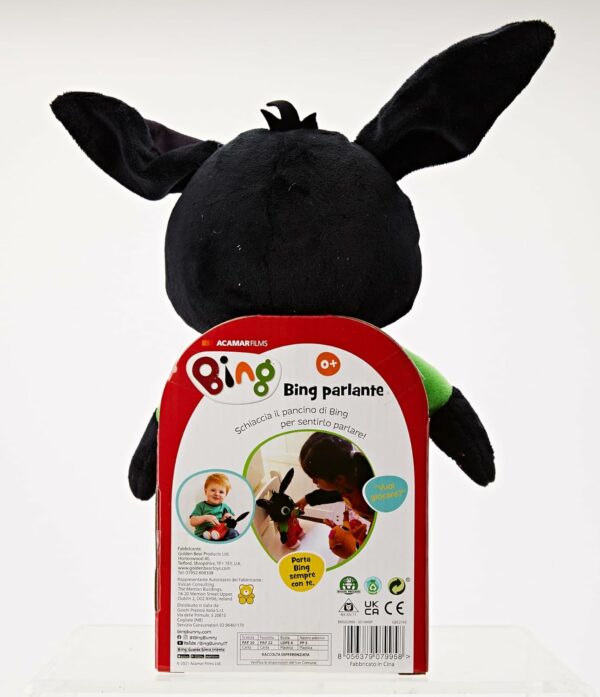 Bing Peluche Parlante, 33 cm di Giochi Preziosi BNG02000