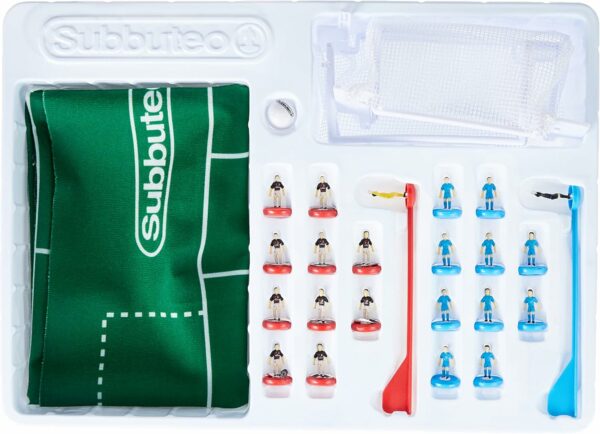 Subbuteo Playset Milan, Tappeto Gioco, 2 Porte, Pallone di Giochi Preziosi BBT07000