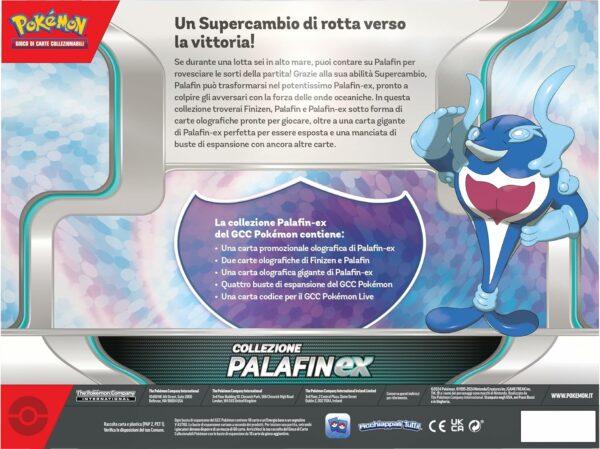 Pokémon Collezione Palafin-ex, originale, edizione in italiano 2024