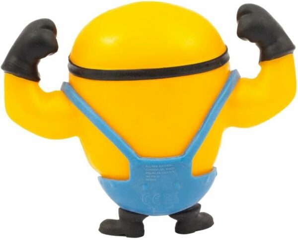 Minions - Personaggio Stretch DAVE 15 Cm Cattivissimo Me 4, Si Allunga fino a 3 volte la sua dimensione, Giochi Preziosi MN407100