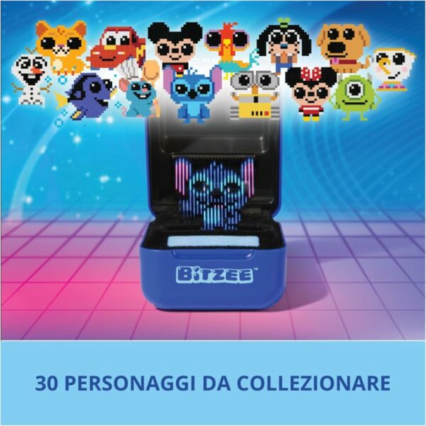 Bitzee Versione Disney, Cucciolo Digitale e Interattivo, Animale Elettronico Virtuale da Accudire e Crescere, Spin Master 6070083