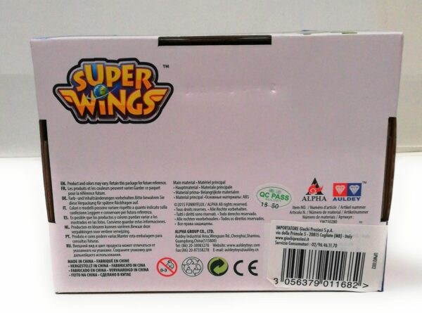 SUPER WINGS Mira 12, 5 CM trasformabile , Giochi Preziosi