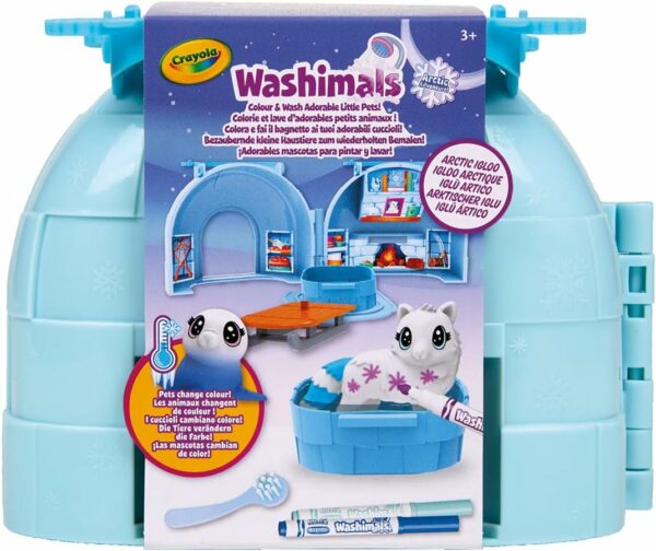 Crayola 74-7477 - Washimals arctic adventures - Iglu Artico