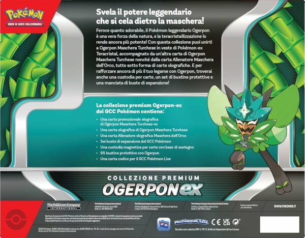 Pokemon Collezione Premium Ogerpon EX in italiano