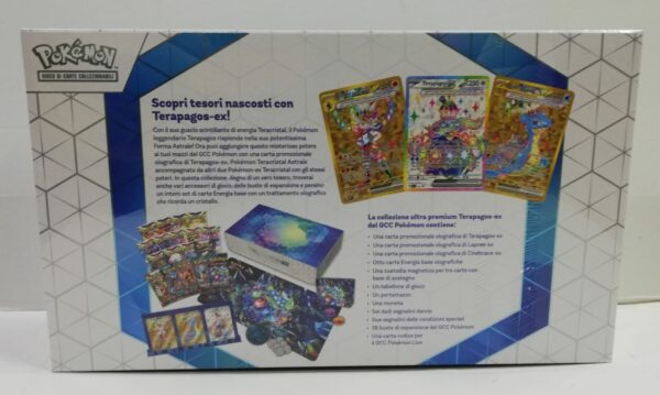 Pokemon Collezione Ultra Premium Terapagos-EX in italiano