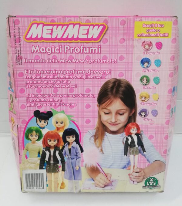 Mew Mew Doll Strowberry con penna profumata, Giochi Preziosi GPZ05775