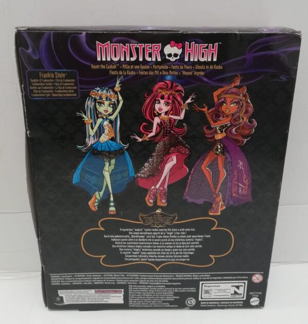 Monster High Frankie Stein, figlia di Frankenstein, Mattel Y7702-Y7704